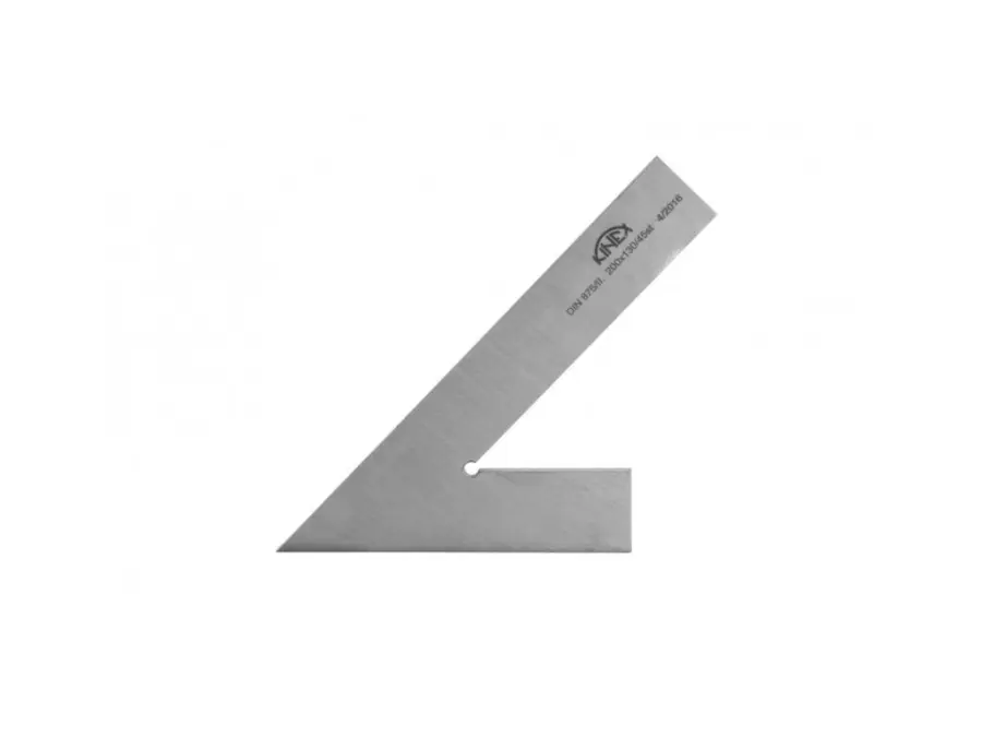 Úhelník plochý 45° 25x5 mm 200x130 mm KINEX