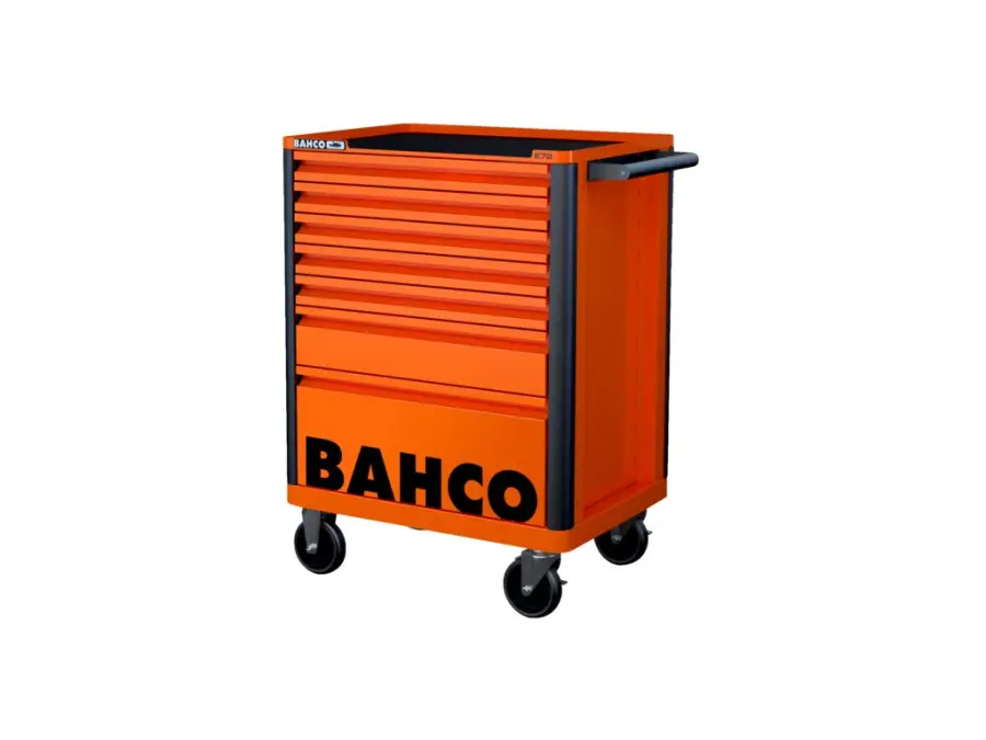Zásuvkový vozík STANDARD na nářadí se 7-zásuvkami, oranžový