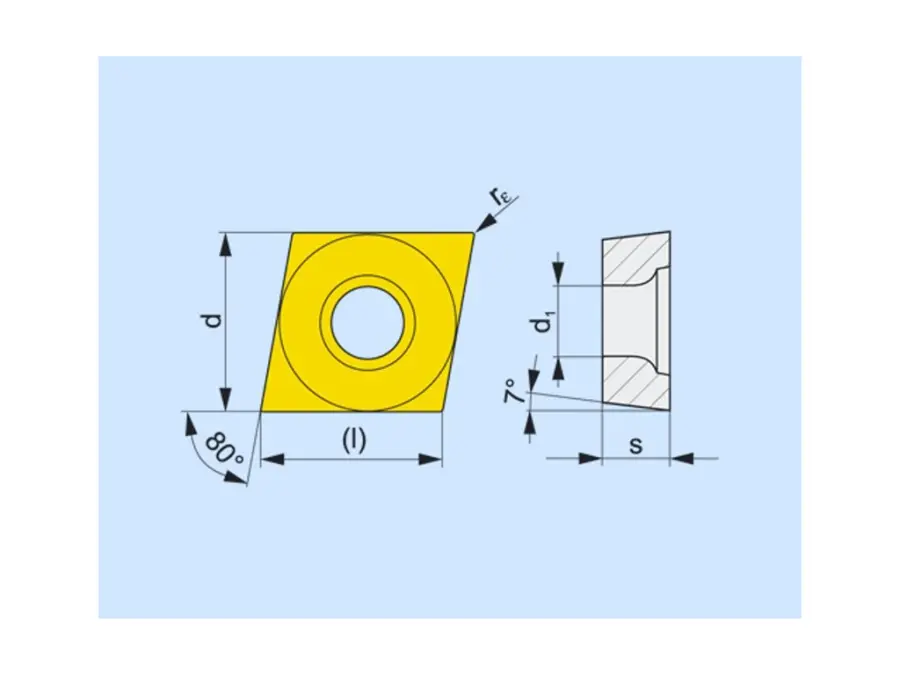 Soustružnické VBD pozitivní 80027713 / 7156166 CCMT A2 -S- kategorie:soustružení