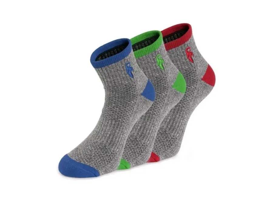Ponožky CXS PACK, šedé, 3 páry, vel. 40 - 42 b1/120