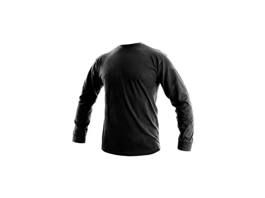 Tričko PETR, dlouhý rukáv, černé, vel. XL