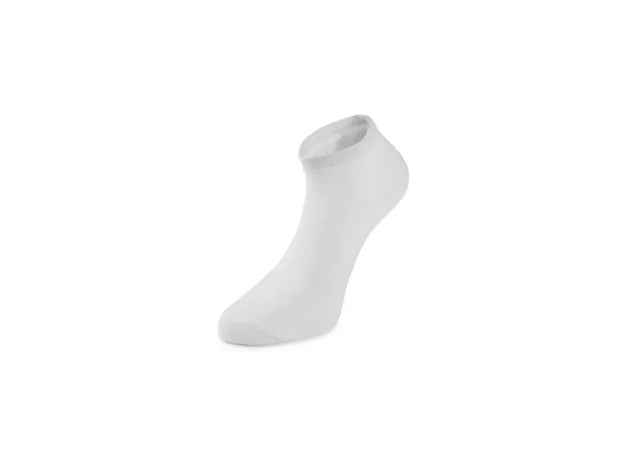Ponožky NEVIS, nízké, bílé
