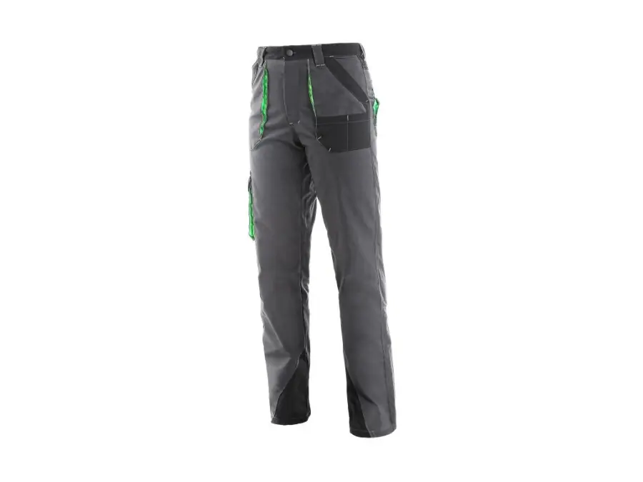 Kalhoty do pasu CXS SIRIUS AISHA, dámské, šedo-zelené