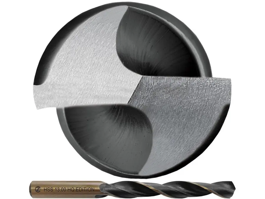 Sada vrtáků 19-dílná 1,00-10,00x0,5mm ČSN 221121RNHSS Pasivované/Bronzované, plastová krabička