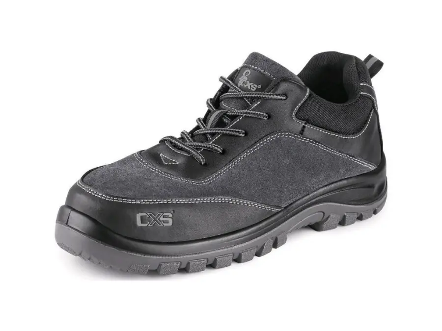 Obuv polobotka CXS PROFIT PRIZE O1, černo-šedá, vel. 39