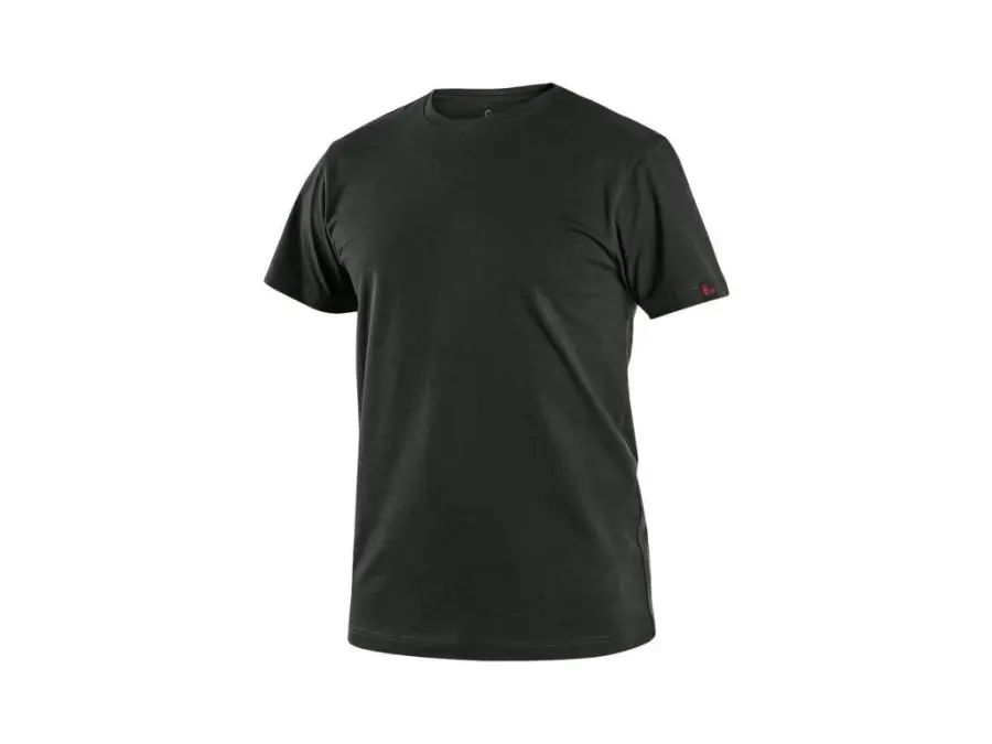 Tričko CXS NOLAN, krátký rukáv, černé, vel. 3XL