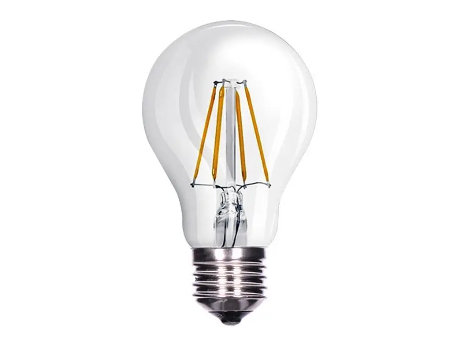 LED žárovka retro, klasický tvar, 8W, E27, 3000K, 360°, 810lm b100