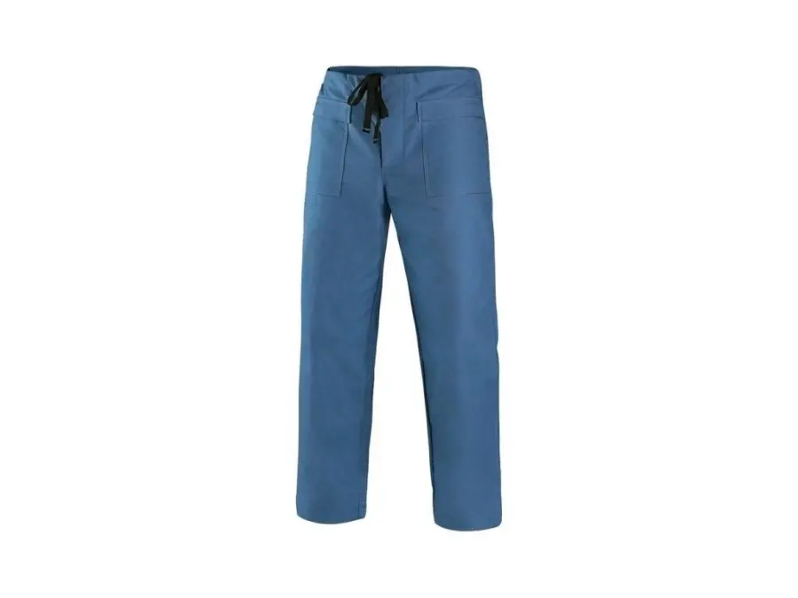 Kalhoty do pasu CHEMIK, kyselinovzdorné, pánské, modré, vel. 48 b