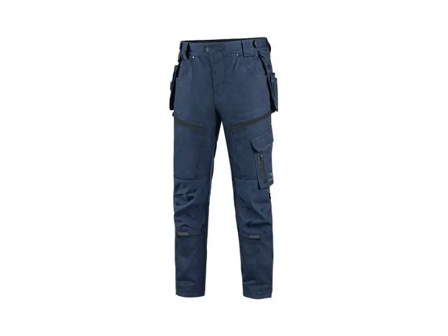 Kalhoty CXS LEONIS, pánské, modré s černými doplňky, vel. 46 b1/10