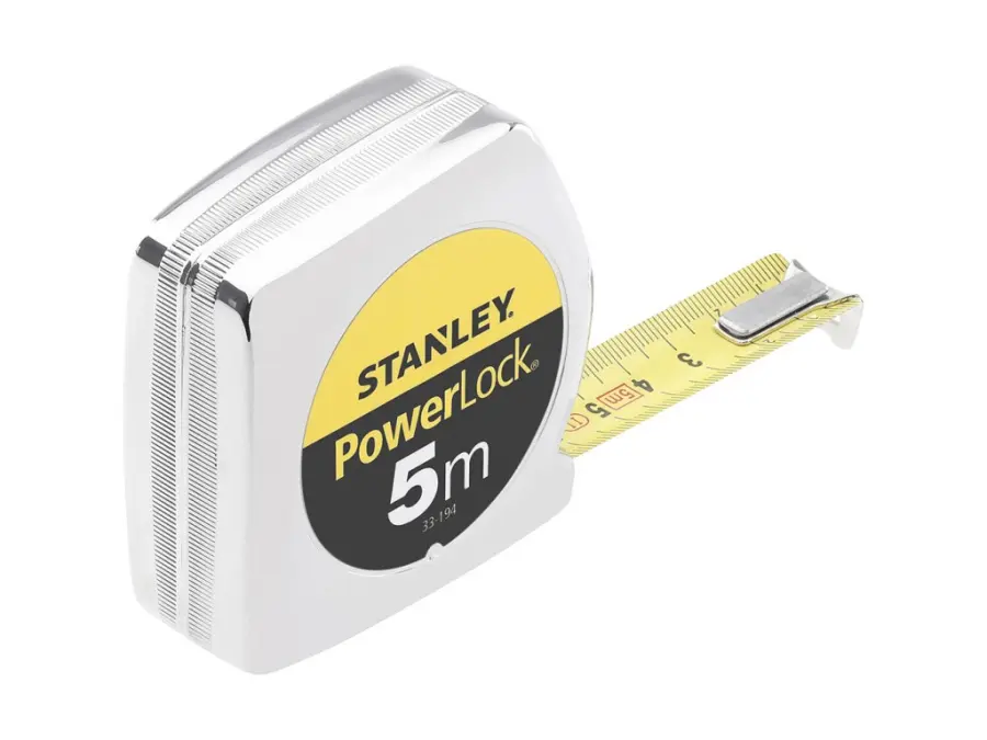 Metr svinovací Powerlock® - 3mx12,7mm pouzdro z ABS materiálu
