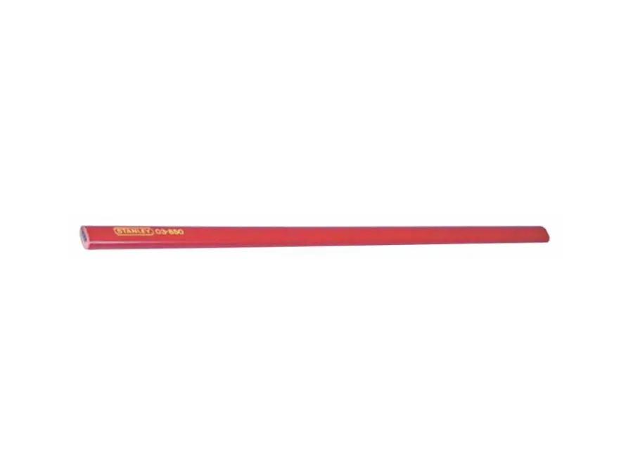 Tesařská tužka 176mm, červená, tvrdost HB