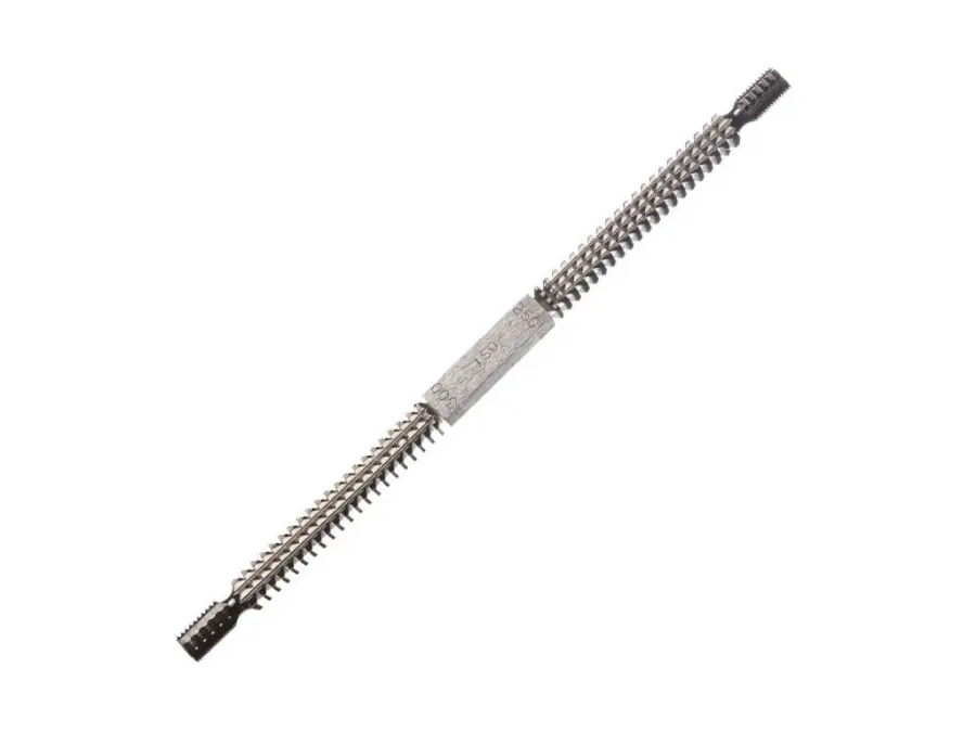 Pilník na opravu závitů 10x10 POZ - M ( ISO ) pro stoupání 0,8/1/1,25/1,5/1,75/2/2,5/3mm