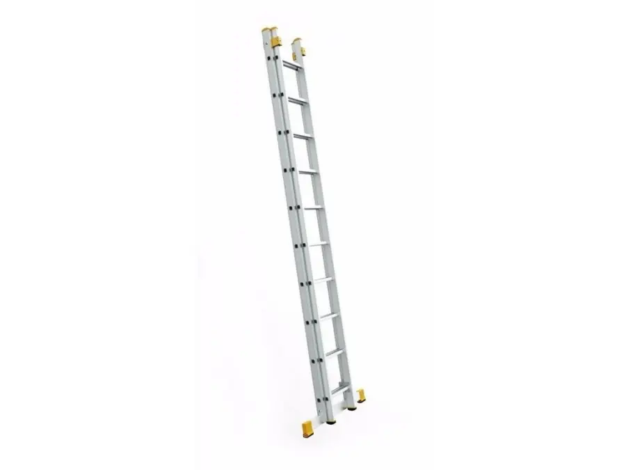 Žebřík dvoudílný univerzální 411/722cm Forte 2x14 příček 18kg