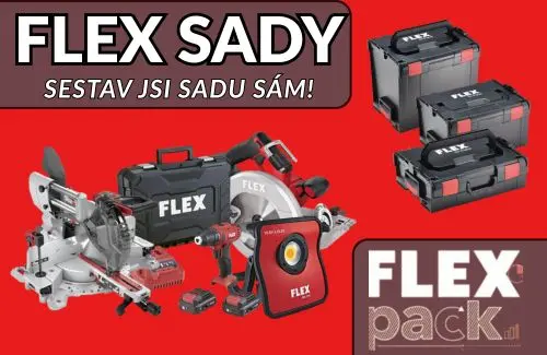 Sestav jsi vlastní výbavu FLEX a plať jen za to, co opravdu využiješ