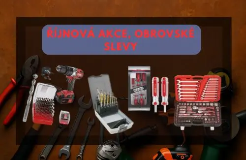 Říjnová akce a obrovské slevy