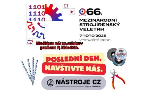 Poslední den MSV 2025, přijďte nás navštívit!