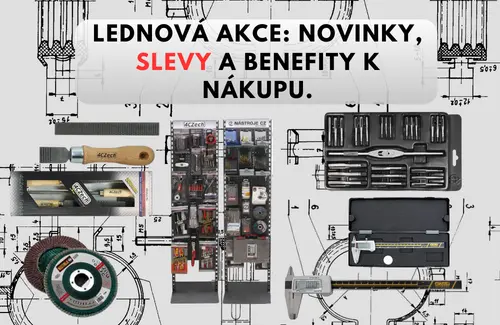 Lednová akce – novinky, slevy a atraktivní benefity