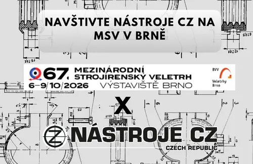 Navštivte NÁSTROJE CZ na MSV v Brně