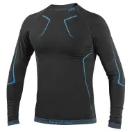 Tričko CXS SeamFlex, funkční, dlouhý rukáv, pánské, černo-modré, vel. XL/2XL b1/36