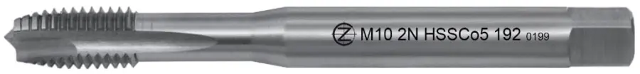 Závitník strojní M6x1 HSSCo5 2N přímá drážka s lamačem třísek PN8/1371 (DIN371) - 192