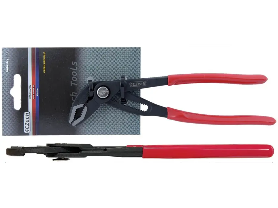 Kleště SIKO rychlopřestavitelné -čelisti 55HRC-rozevření 50mm DIN ISO 8976 /87 01 250/