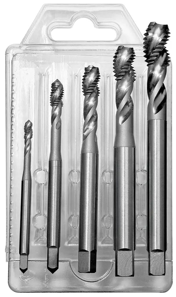 Sada strojních závitníků CZZ103 M4 - M10 HSS 2N šroubovitá drážka PN8/1371(DIN371)