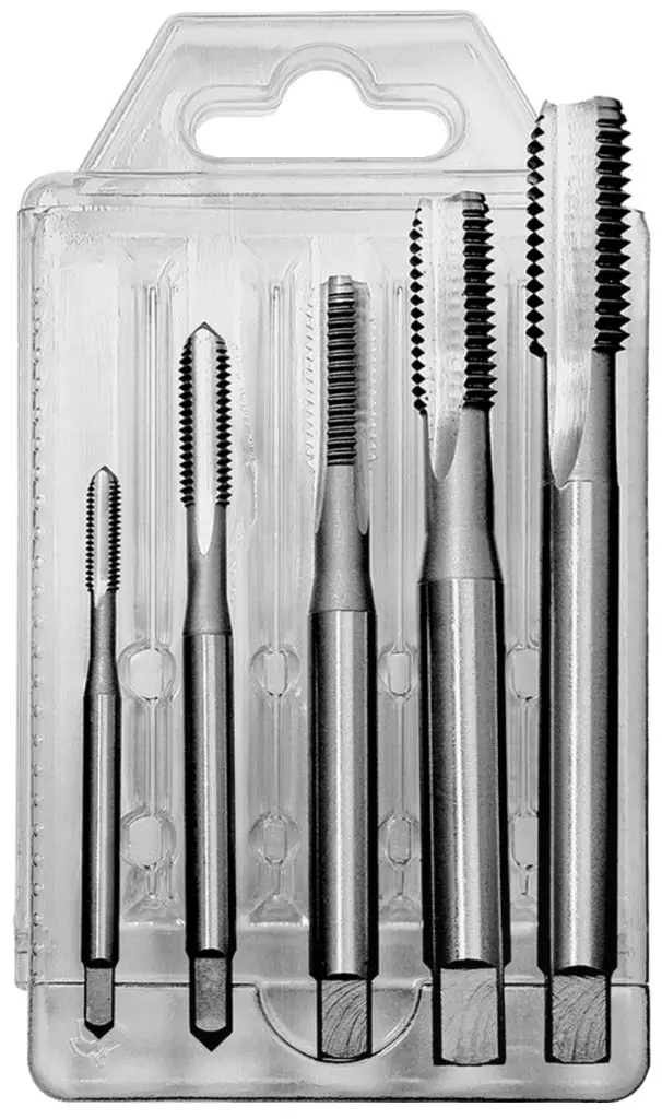 Sada strojních závitníků CZZ101 M3 - M8 HSS 2N přímá drážka PN8/1371(DIN371)