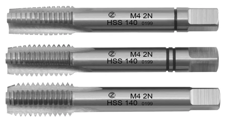 Závitník sadový M14x1,25 sada HSS 2N ČSN 22 3010 - 140