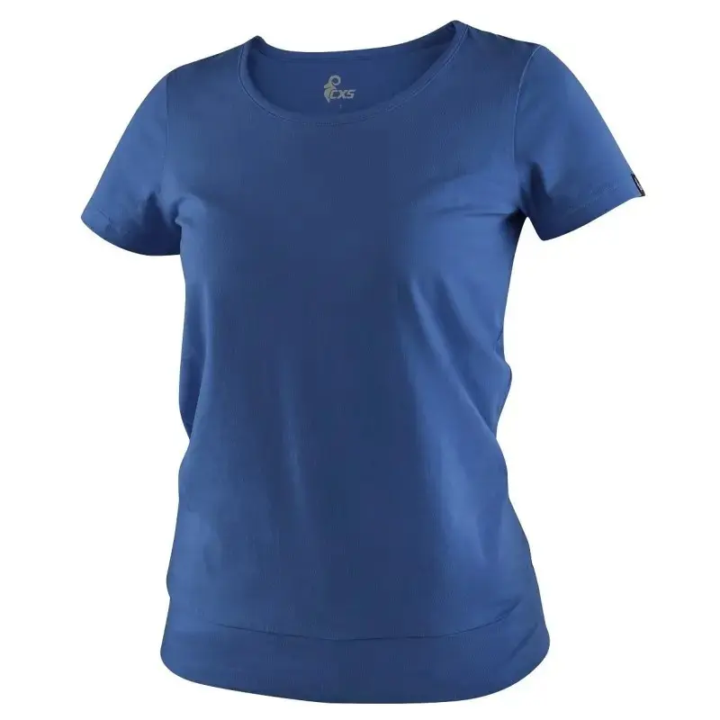 Tričko CXS EMILY, dámské, krátký rukáv, královská modrá, vel. XL b1/60