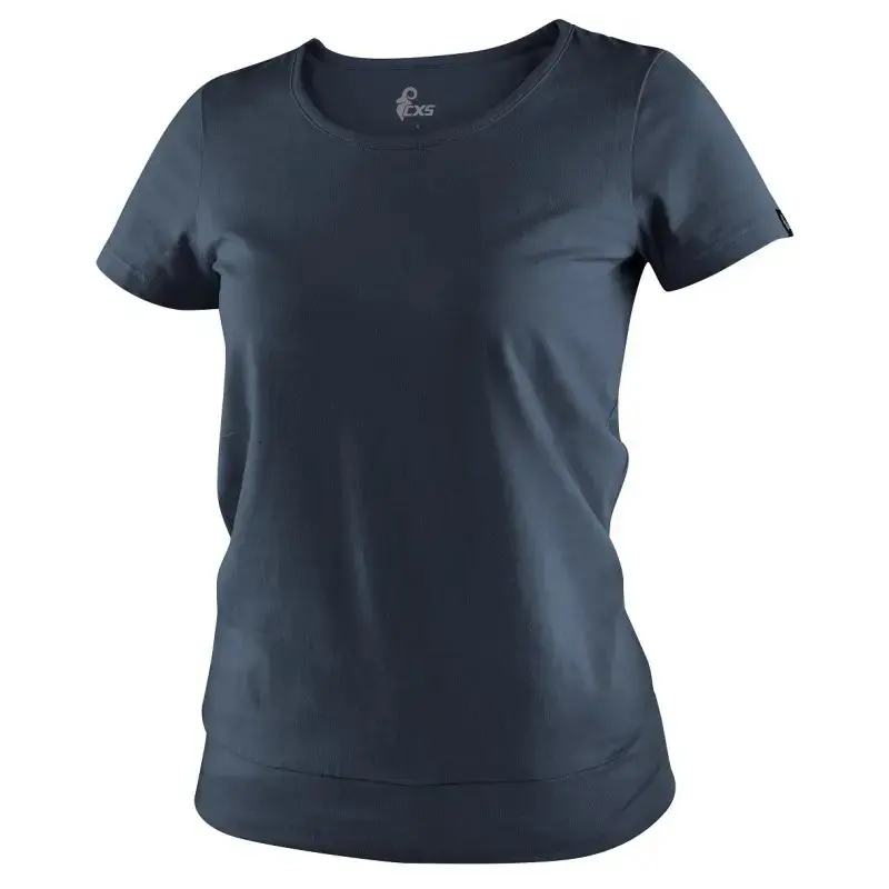 Tričko CXS EMILY, dámské, krátký rukáv, tmavě modrá, vel. 2XL b1/60