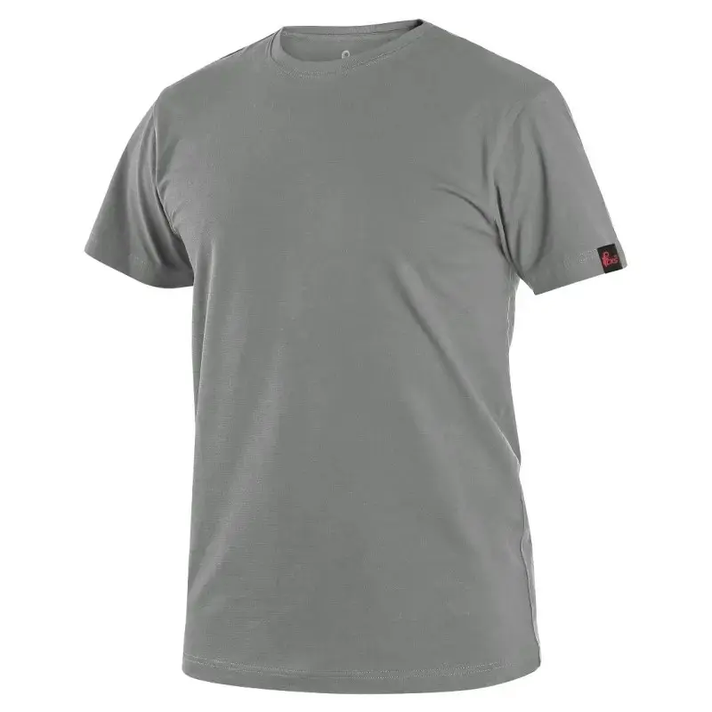 Tričko CXS NOLAN, krátký rukáv, světle šedé, vel. 2XL b1/60