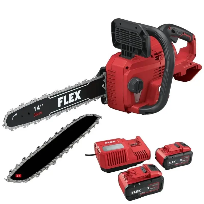 Aku zahradní sada GCS 18V Aku-řetězová pila 18 V + pilový řetěz - Best Of Flex 02/2025 č.58