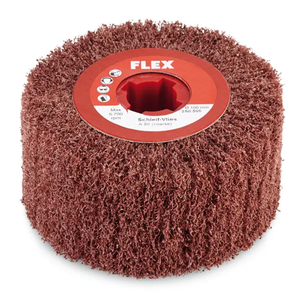 Brusný válec-rouno, A 160 (medium), 100 Ø x 50 FLEX