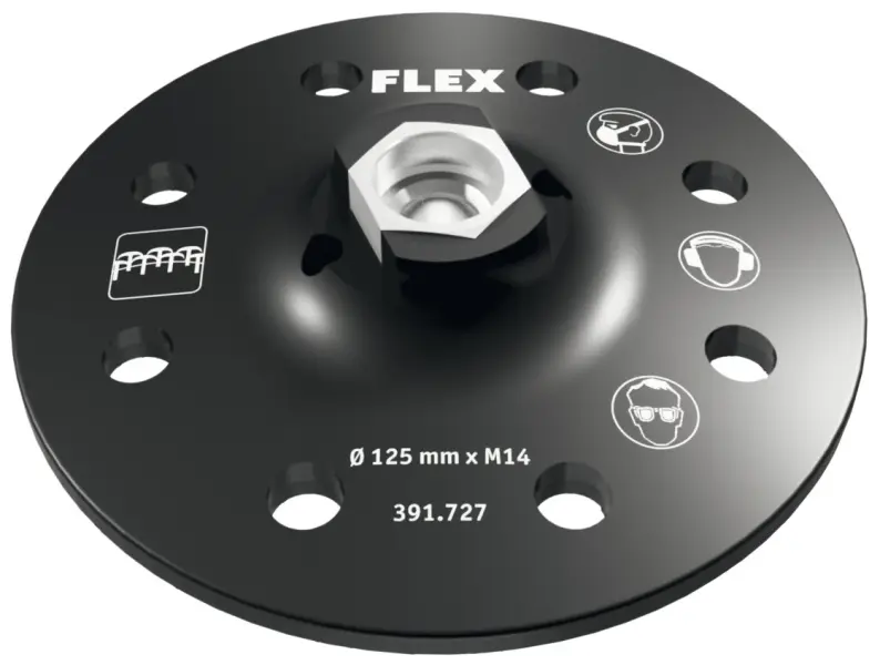 Unašeč na suchý zip SP D125-8 H/F M14 FLEX