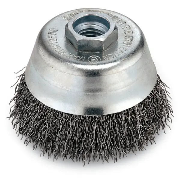 Hrncový kartáč, 0,3 mm vlnitý, M 14, 60 Ø FLEX