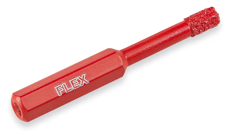 Diamantový suchý vrták DD-DRY D6x30 HEX FLEX