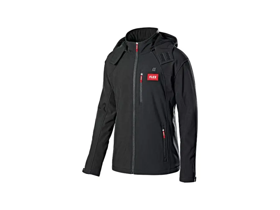 Aku-vyhřívaná bunda TJ 10.8/18.0 L + PS 10,8/18,0 aku adaptér /FlexPack/ FLEX
