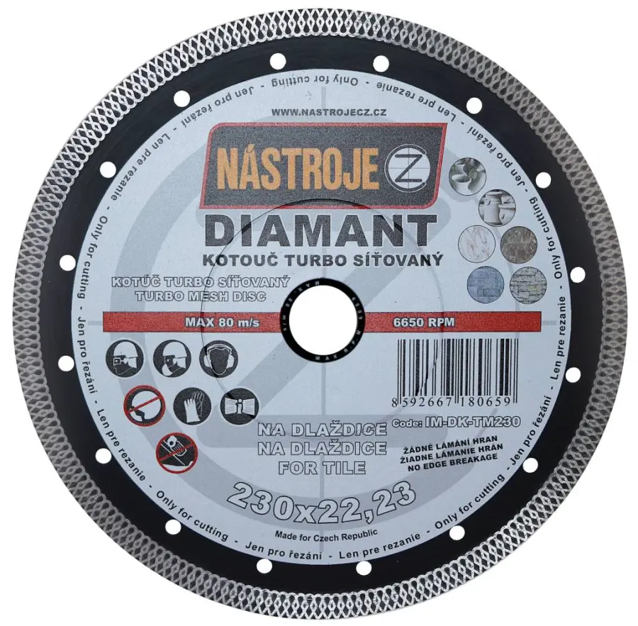 Limitované edice - bruska L 2270 230 + 3 kusů nejlepších diamantových kotoučů