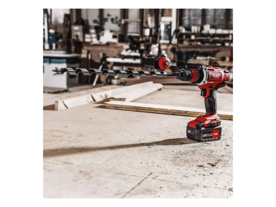 DD 4G 18.0 EC/5.0 SET Aku vrtačka 2x5.0Ah, rychlonabíječka FLEX