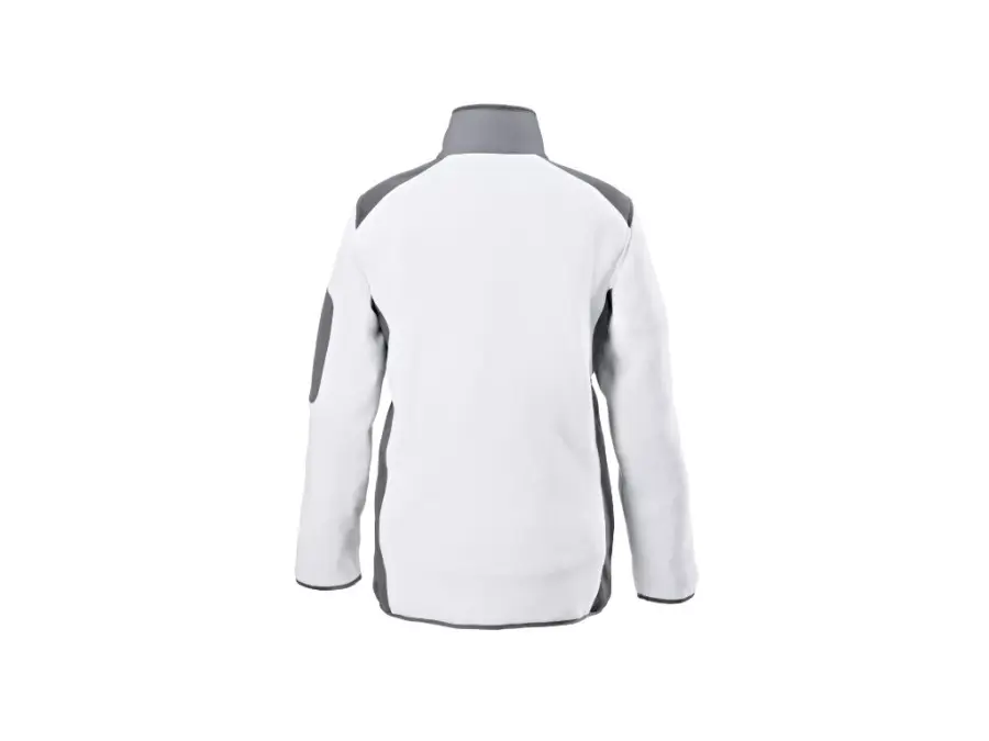 Aku-vyhřívaná bunda fleece TF White 10.8/18.0 L dámská + PS 10,8/18,0 aku adaptér /FlexPack/ FLEX