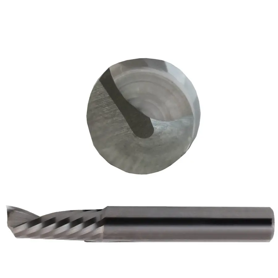Fréza 10-72/25mm, 1břit, stopka 10mm čelní válcová, břit přes střed, na neželezné kovy, levá