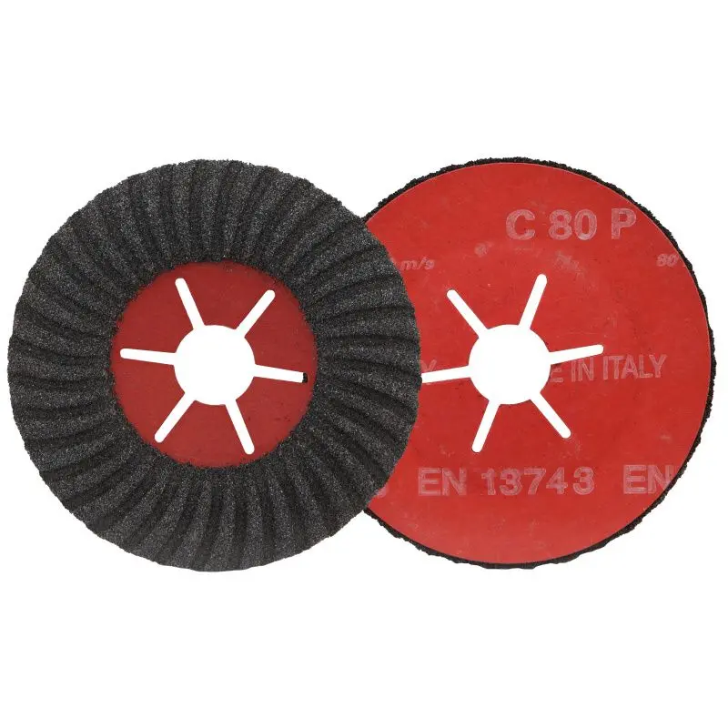 Kotouč brousící 115mm zr.80 polopružný s karbidem křemíku, ideální pro zpracování stavebních materiálů, mramoru, kamenů atd. b25