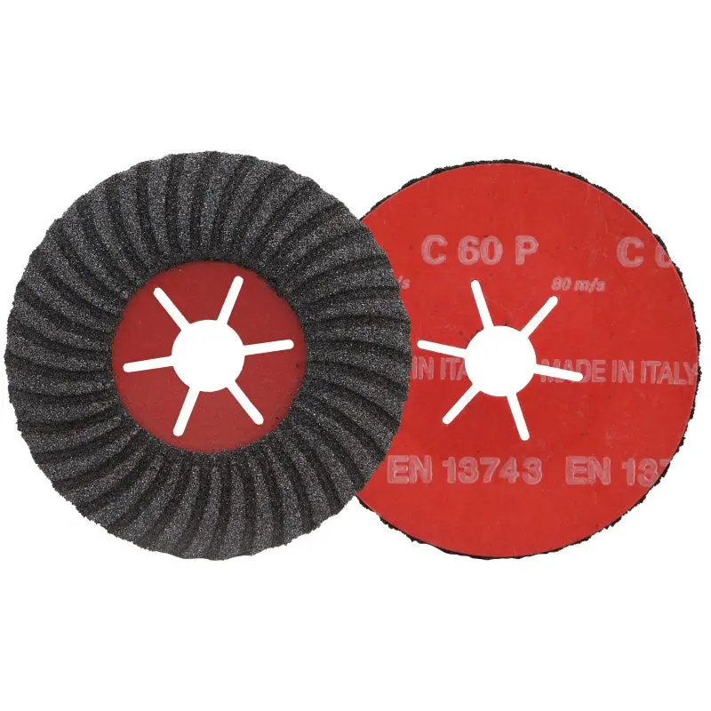Kotouč brousící 125mm zr.60 polopružný s karbidem křemíku, ideální pro zpracování stavebních materiálů, mramoru, kamenů atd. b25
