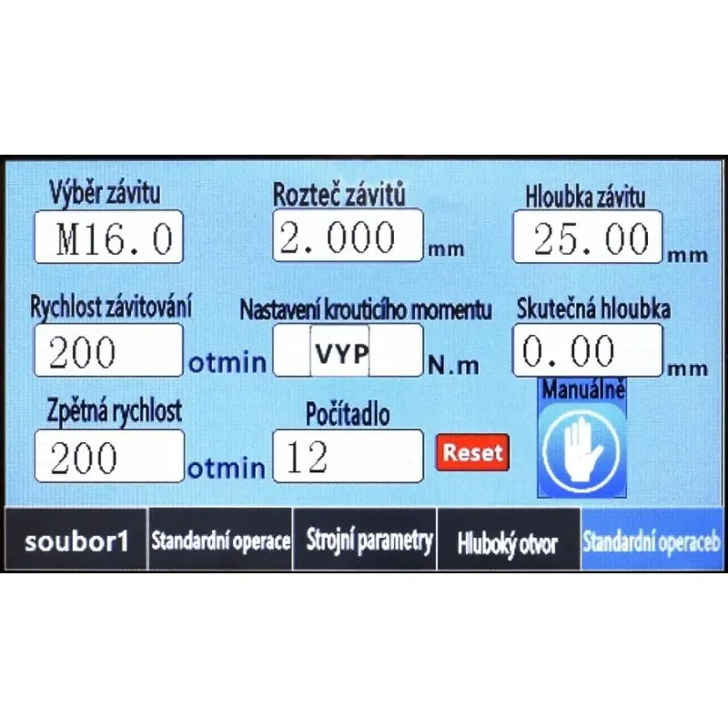 Elektrický závitořez GS 1100-16 E