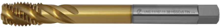 Závitník UNS 11\16-11 L-150 HSSE TIN