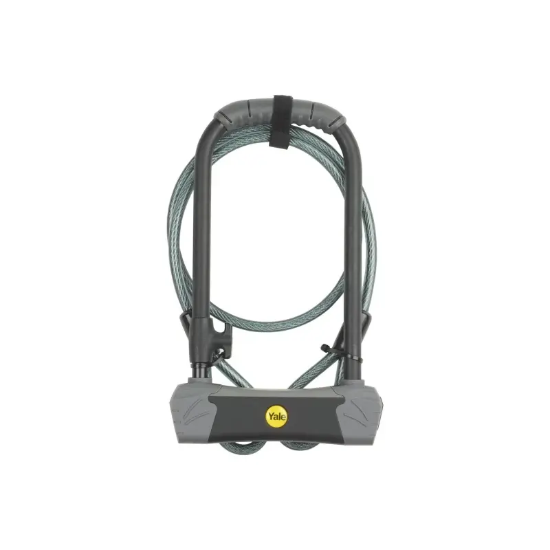 Yale U-cyklozámek MAX s lankem b1-S