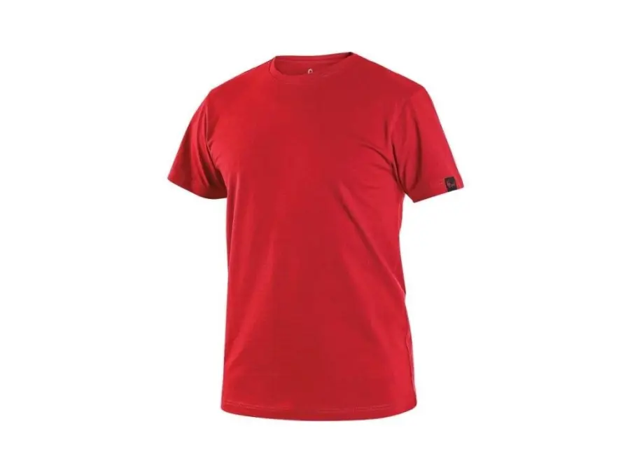 Tričko CXS NOLAN, krátký rukáv, červené, vel. XL b1/60