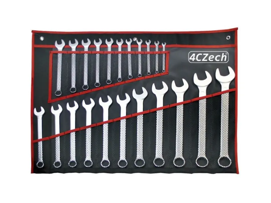 Sada 22dílných klíčů DIN 3113 (6-32mm) + aku-vrtačka FLEX PD 2G 18.0-EC