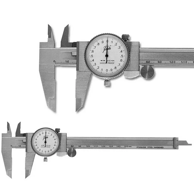 Měřítko posuvné s čís. indikátorem 0-150x0,2 shock proof Dual