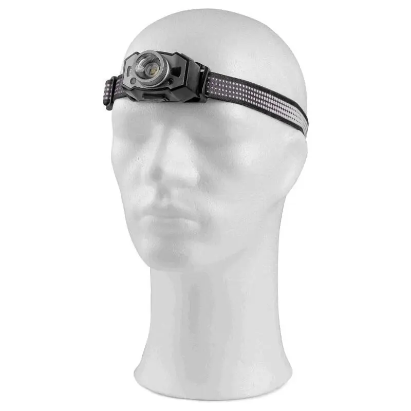 Čelovka 5W LED, nabíjecí, černo-šedá b1/100